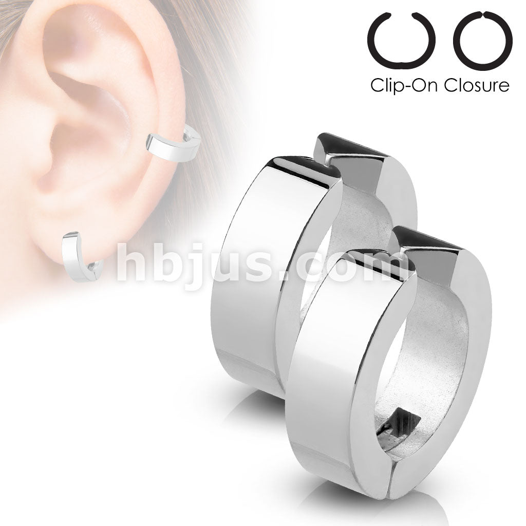 316L Surgical Steel Color IP Hoops Pair of 316L Surgical Stainless... - Image 5