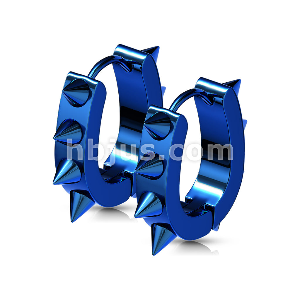 316L Surgical Steel Pair of 316L Surgical Stainless Steel IP U Shaped... - Image 2