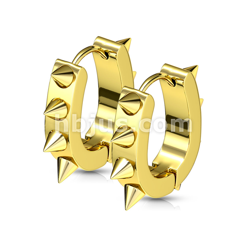 316L Surgical Steel Pair of 316L Surgical Stainless Steel IP U Shaped... - Image 3