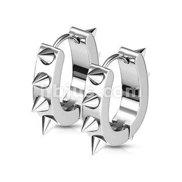 316L Surgical Steel Pair of 316L Surgical Stainless Steel IP U Shaped... - Image 5