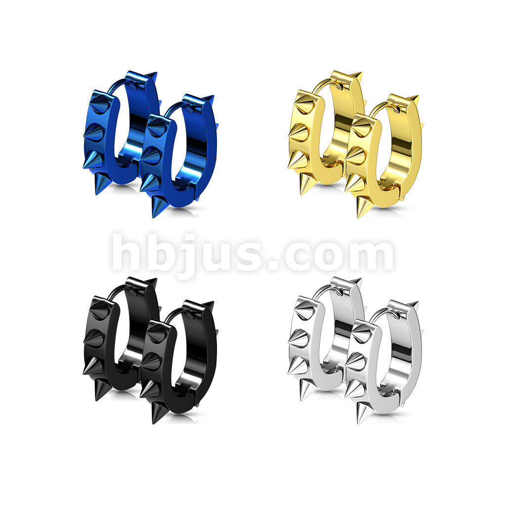 316L Surgical Steel Pair of 316L Surgical Stainless Steel IP U Shaped... - Image 7