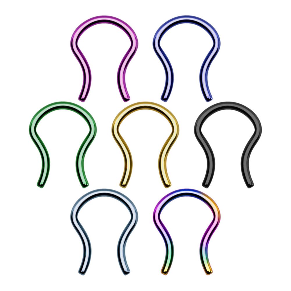 Septum Ring 16G Titanium IP 316L Surgical Steel