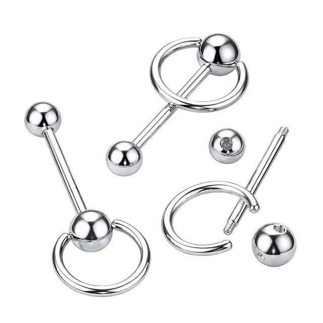 Slave Ring Barbell 316L Surgical Steel
