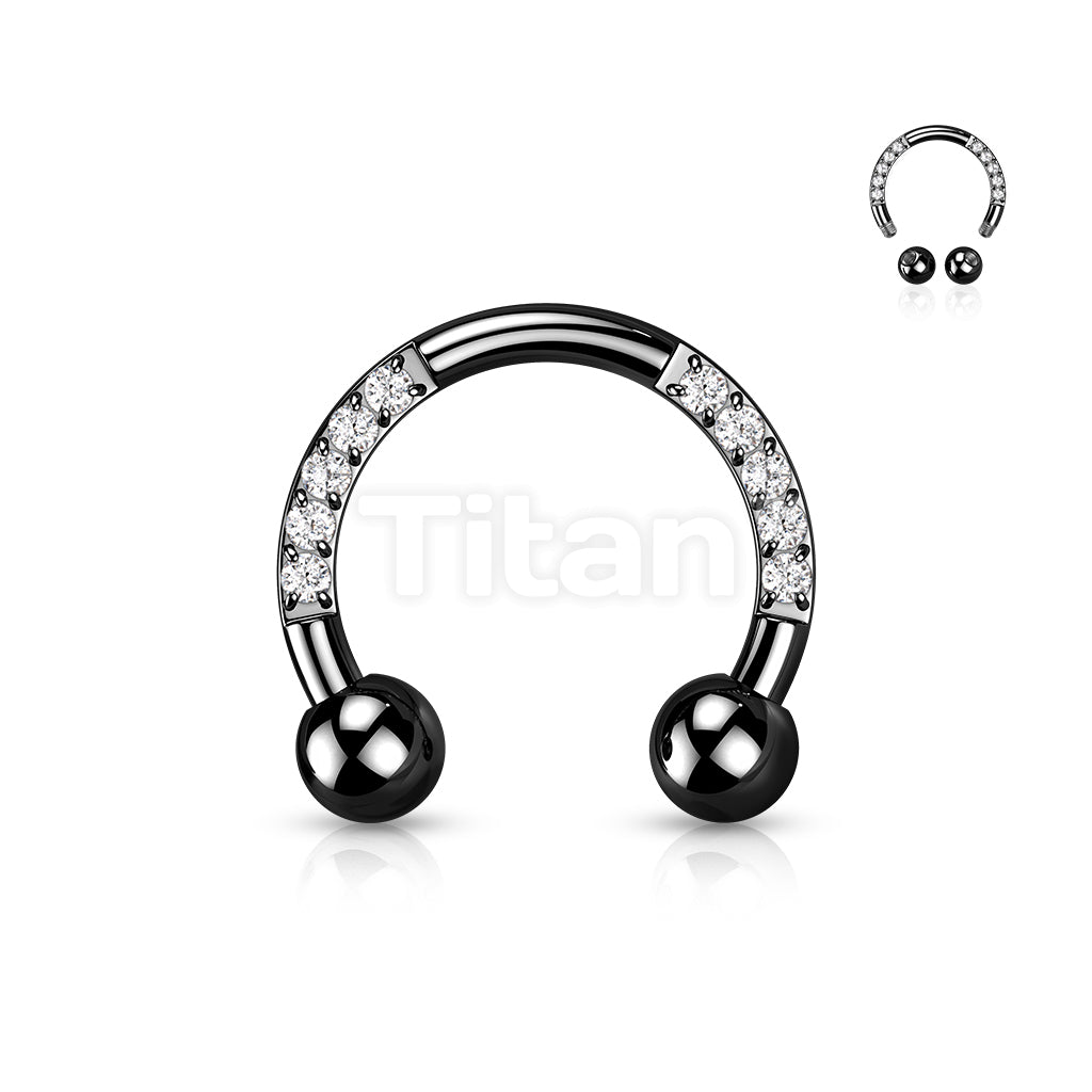 ASTM F136 Titanium Implant Grade Titanium Externally Threaded Horseshoe... - Image 5