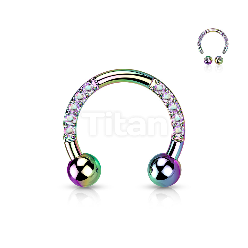 ASTM F136 Titanium Implant Grade Titanium Externally Threaded Horseshoe... - Image 7
