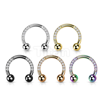ASTM F136 Titanium Implant Grade Titanium Externally Threaded Horseshoe... - Image 9