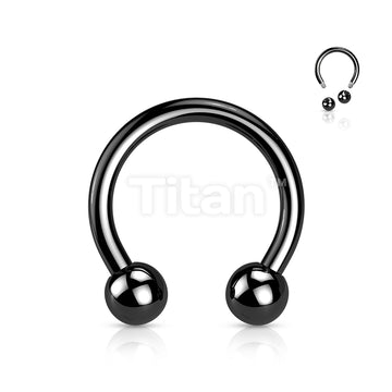 Implant Grade Titanium Externally Threaded PVD Plated Horseshoe - Image 4