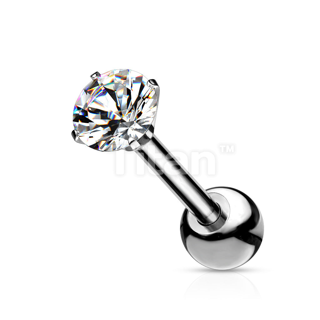 ASTM F136 Titanium Implant Grade Titanium Cartilage, Tragu Barbell with... - Image 4