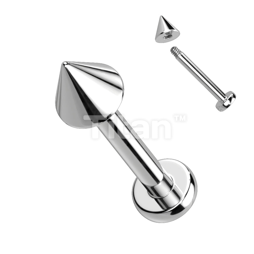 Spikes Grade 23 Solid Titanium Labrets/Monroe  - Image 2