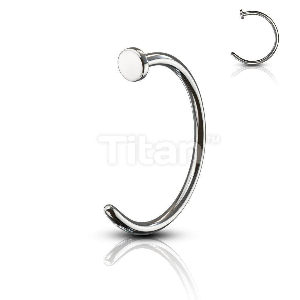 ASTM F136 Titanium Implant Grade Titanium Nose Hoop Ring