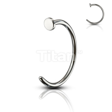 ASTM F136 Titanium Implant Grade Titanium Nose Hoop Ring