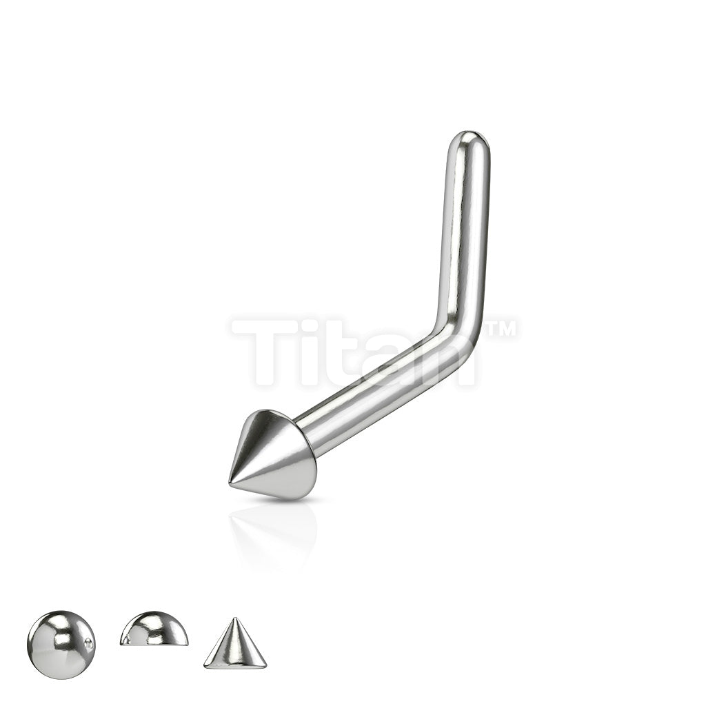 ASTM F136 Titanium Implant Grade Titanium L Bend Ball, Dome, or Spike...