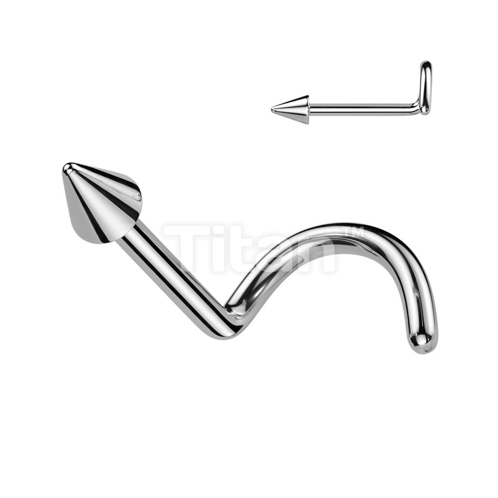 ASTM F136 Titanium Implant Grade Titanium Spike Nose Screw - Image 4