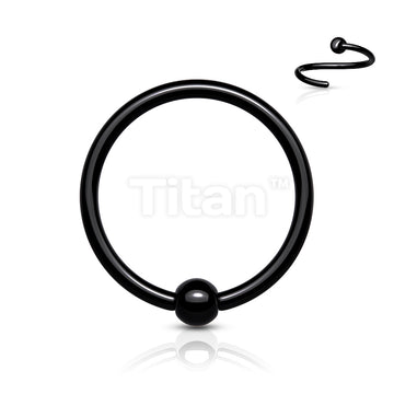 ASTM F136 Titanium Implant Grade Titanium Fixed Captive Bead Ring for... - Image 4