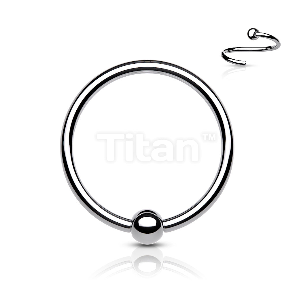 ASTM F136 Titanium Implant Grade Titanium Fixed Captive Bead Ring for... - Image 6