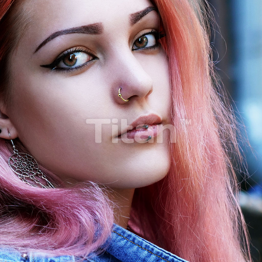 Implant Grade Titanium Fixed Captive Bead Ring for Cartilage and Nose - Image 9