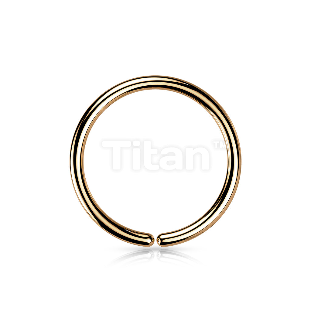 Implant Grade Titanium PVD Plated Seamless Bendable Hoop - Image 4
