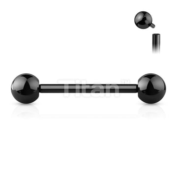 Implant Grade Titanium Internally Threaded PVD Plated Barbell - Image 7