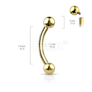 ASTM F136 Titanium Implant Grade Titanium Internally Threaded PVD... - Image 10