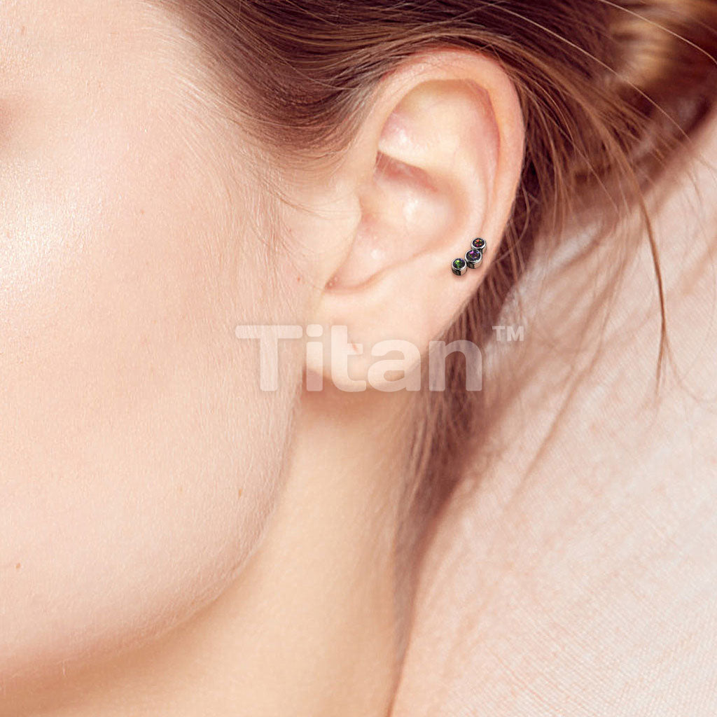 ASTM F136 Titanium Implant Grade Titanium Internally Threaded 3-Bezel... - Image 10