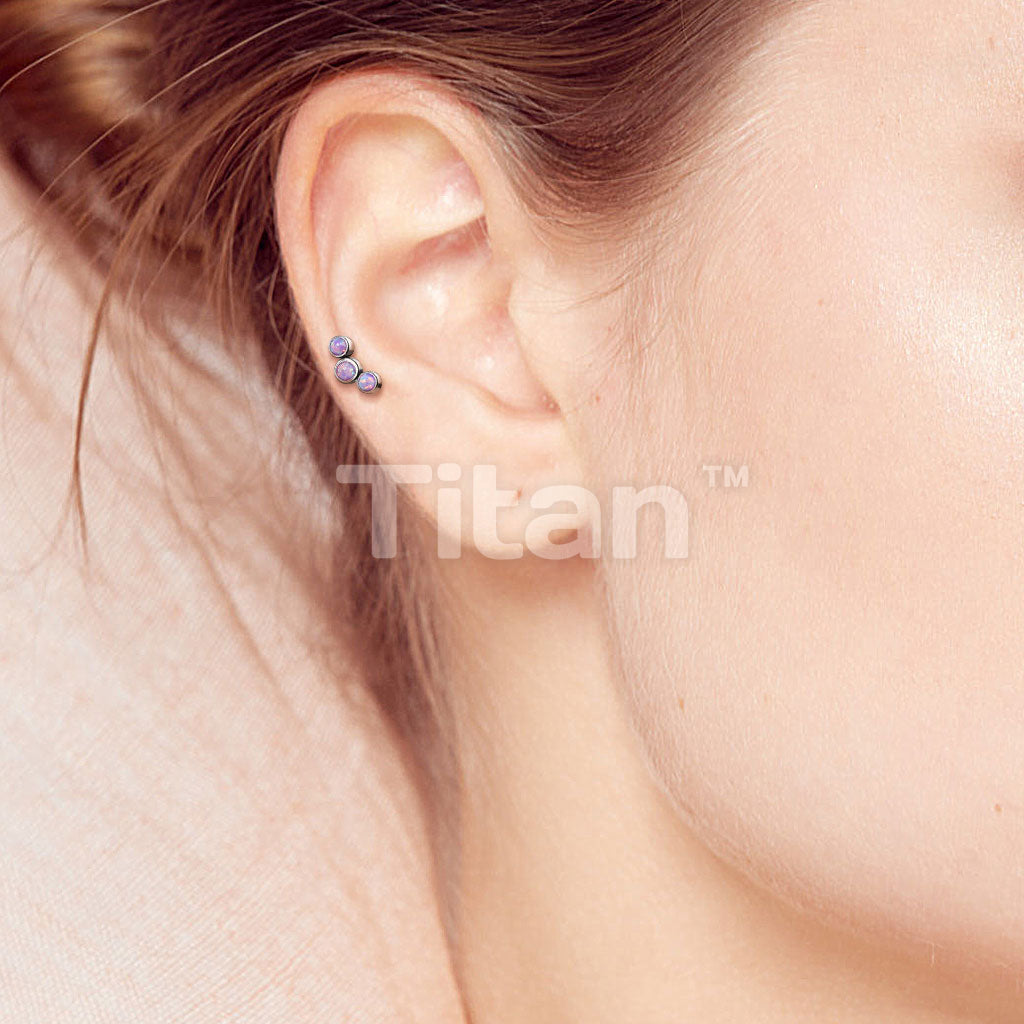 ASTM F136 Titanium Implant Grade Titanium Internally Threaded 3-Bezel... - Image 8