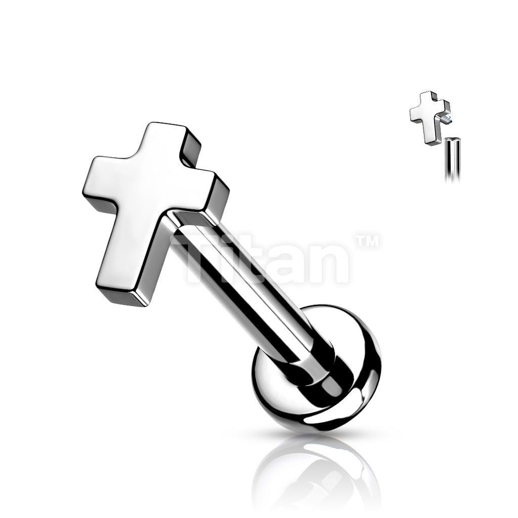 ASTM F136 Titanium Implant Grade Titanium Internally Threaded Cross Top... - Image 6