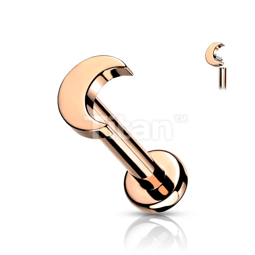 ASTM F136 Titanium Implant Grade Titanium Internally Threaded Crescent... - Image 5