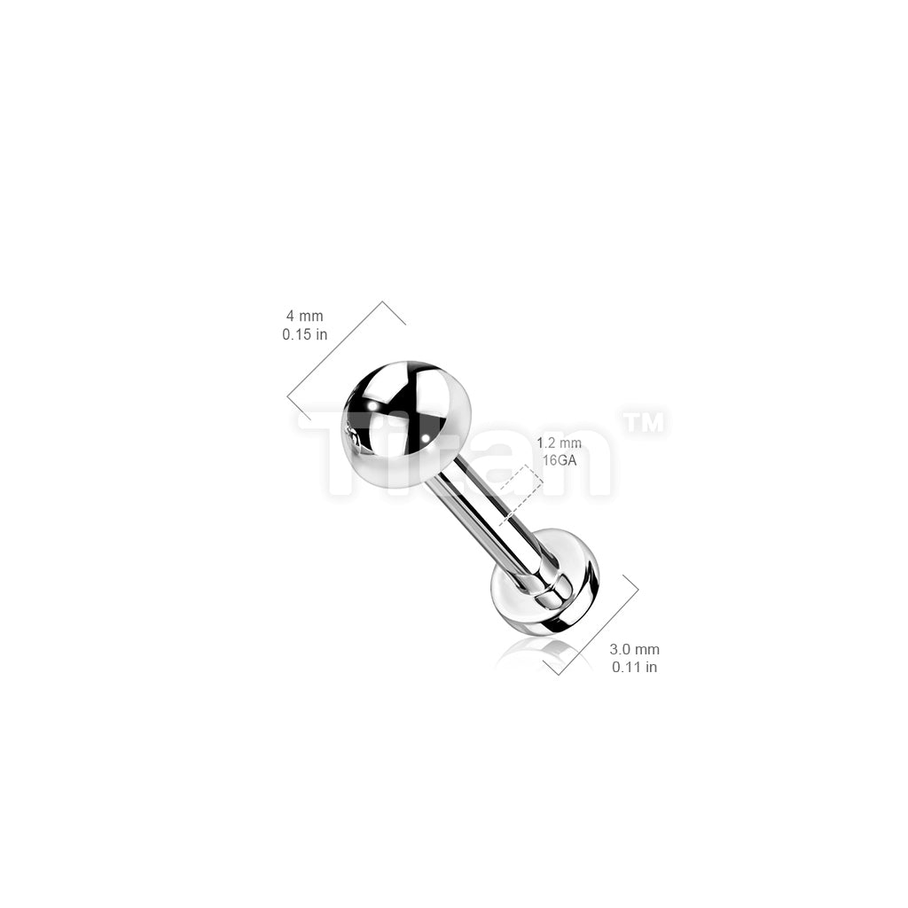 ASTM F136 Titanium Implant Grade Titanium Internally Threaded Dome Top... - Image 7