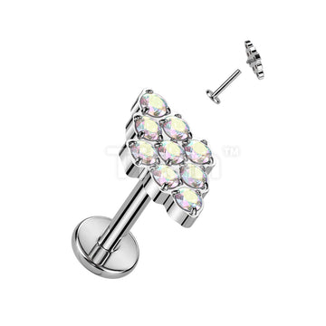 ASTM F136 Titanium Implant Grade Titanium Internally Threaded Diamond... - Image 2