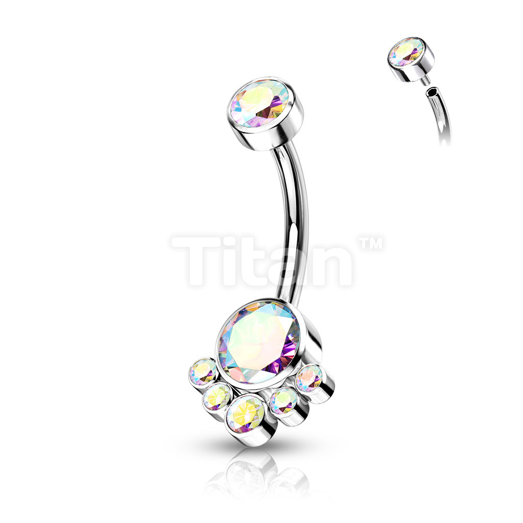 ASTM F136 Titanium Implant Grade Titanium Internally Threaded Round... - Image 3
