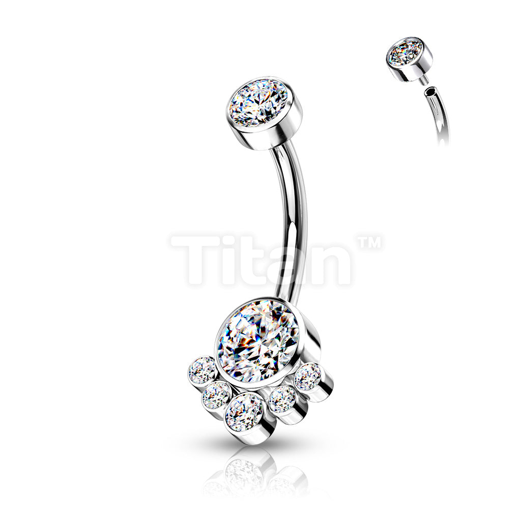 ASTM F136 Titanium Implant Grade Titanium Internally Threaded Round... - Image 4