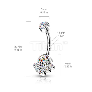 ASTM F136 Titanium Implant Grade Titanium Internally Threaded Round... - Image 8