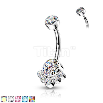 ASTM F136 Titanium Implant Grade Titanium Internally Threaded Round... - Image 2