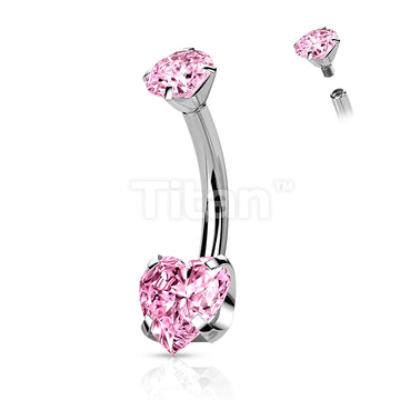 Implant Grade Titanium Internally Threaded Round CZ Top With Bottom... - Image 5