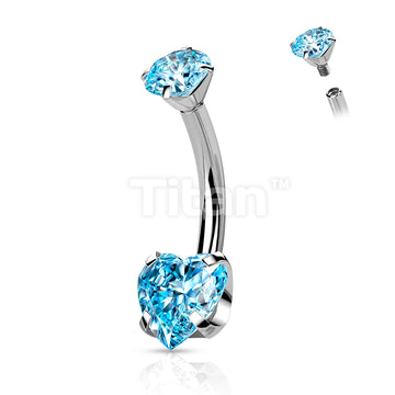 Implant Grade Titanium Internally Threaded Round CZ Top With Bottom... - Image 6