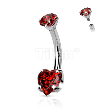 Implant Grade Titanium Internally Threaded Round CZ Top With Bottom... - Image 8