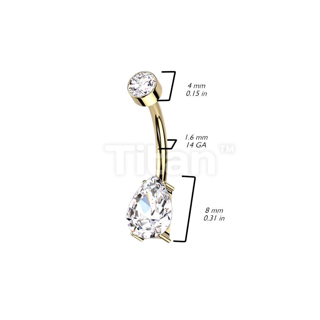 Implant Grade Titanium Internally Threaded Round Bezel Set Top and... - Image 8