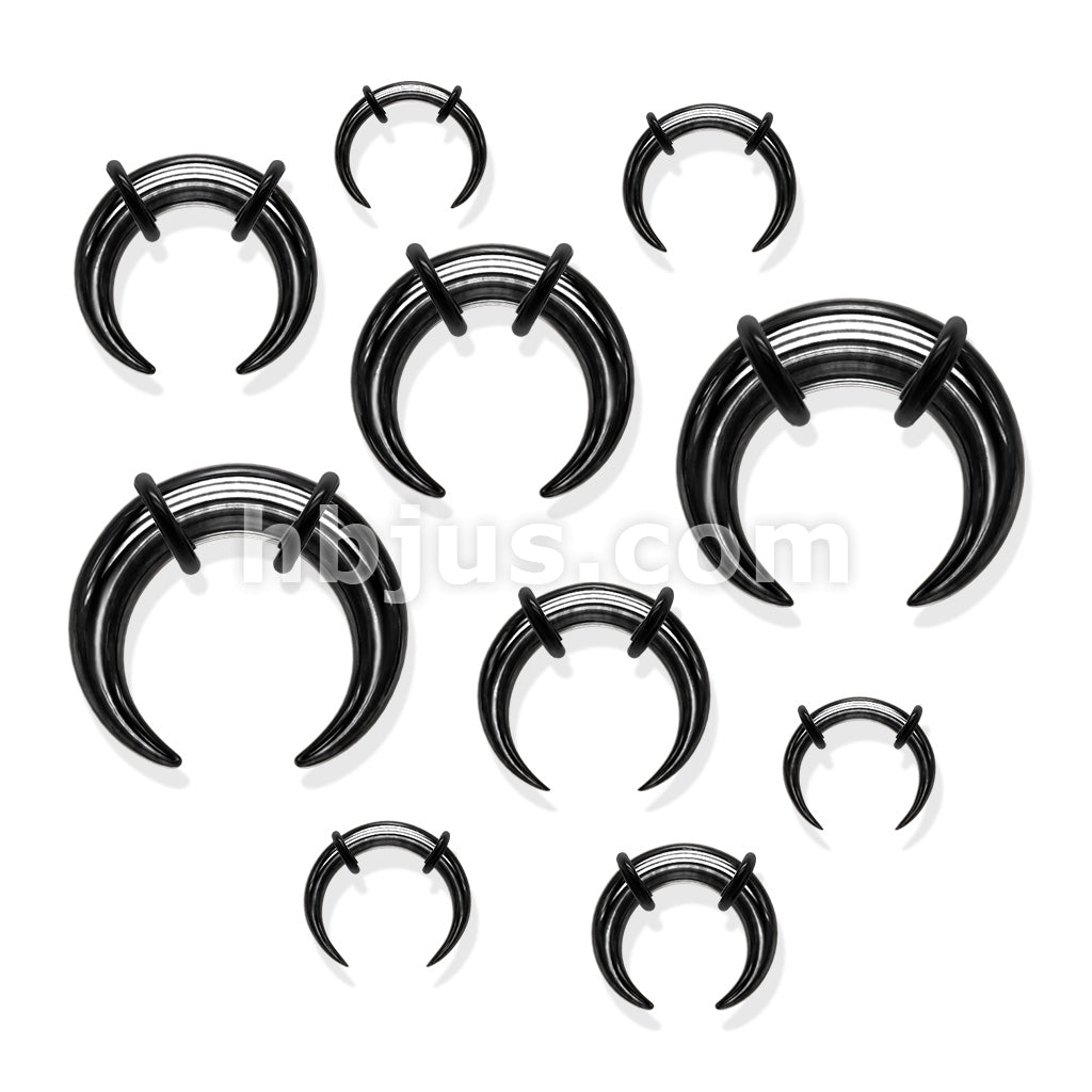 60 Pcs 316L Surgical Steel Bull Tapers (6 Pcs X 10 Sizes) - Image 2