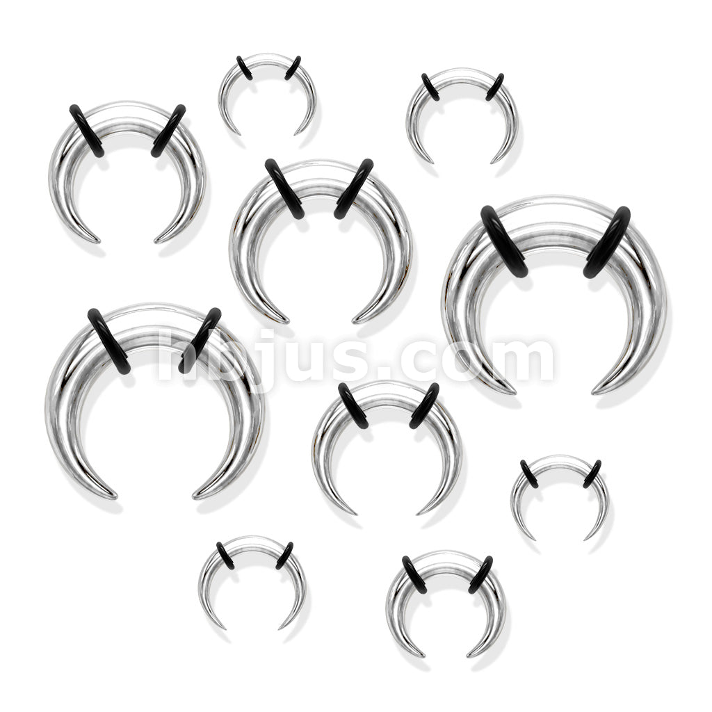 60 Pcs 316L Surgical Steel Bull Tapers (6 Pcs X 10 Sizes) - Image 3