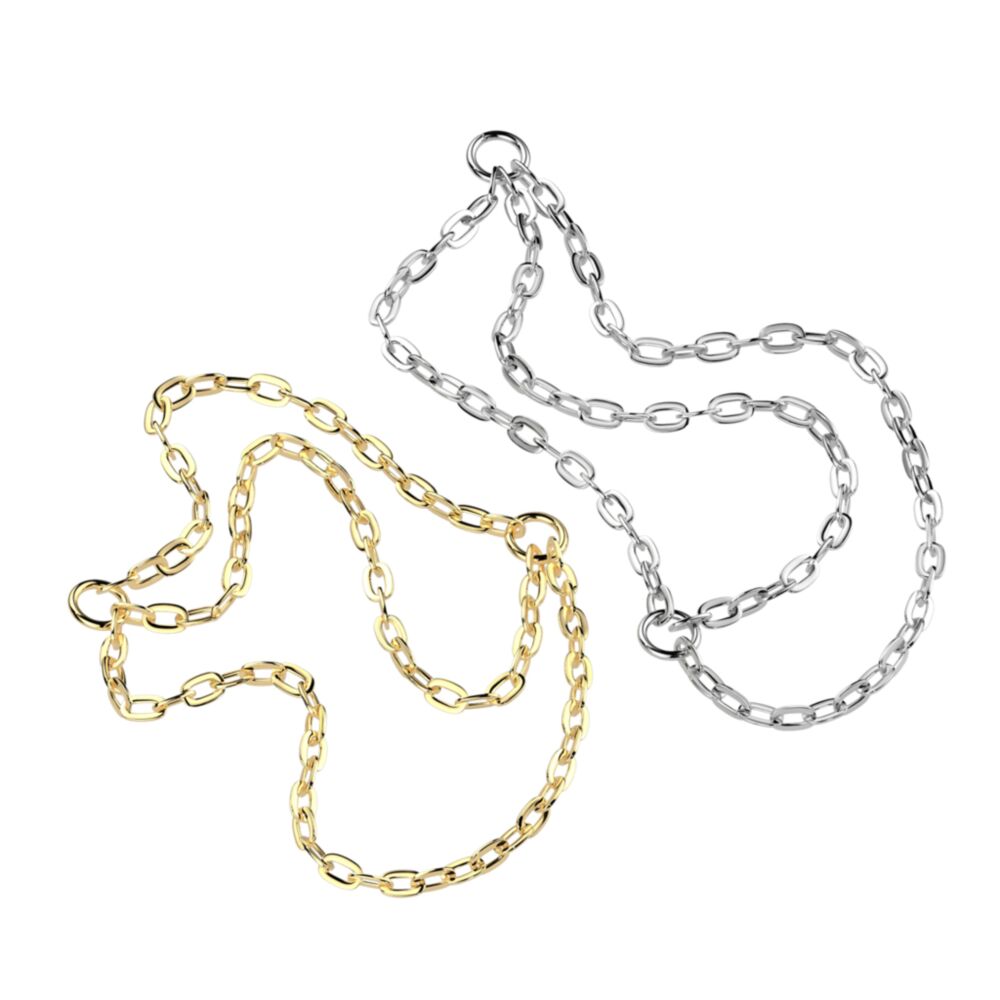 Titanium Connector With Triple Chain and 2 O-ring