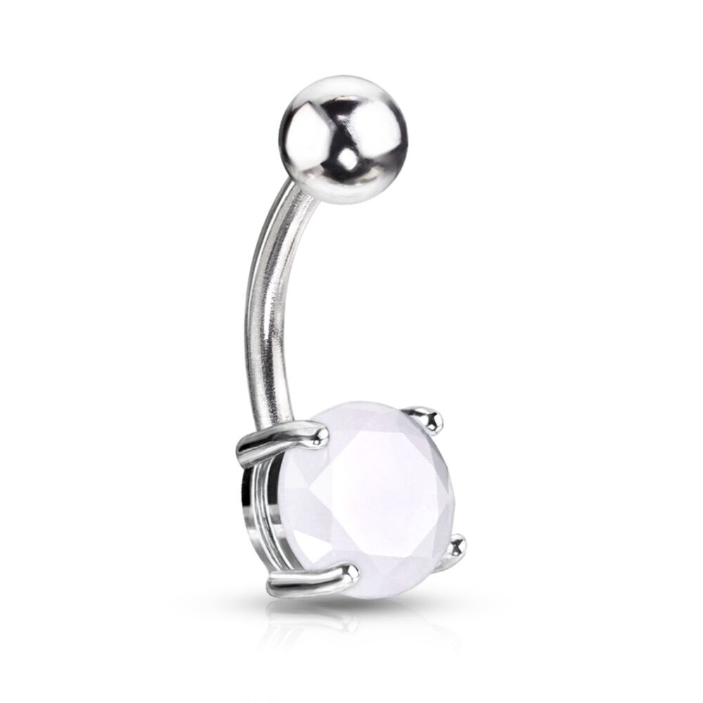 316L Surgical Steel 316L Surgical Steel Skull With Paved Gem and Gemmed...