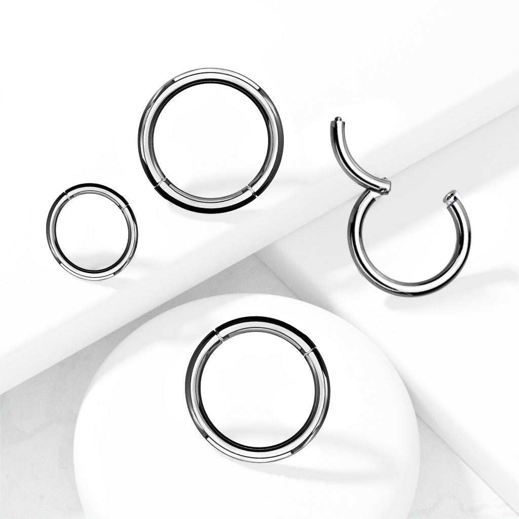 ASTM F136 Titanium Implant Grade Titanium Hinged Segment Ring