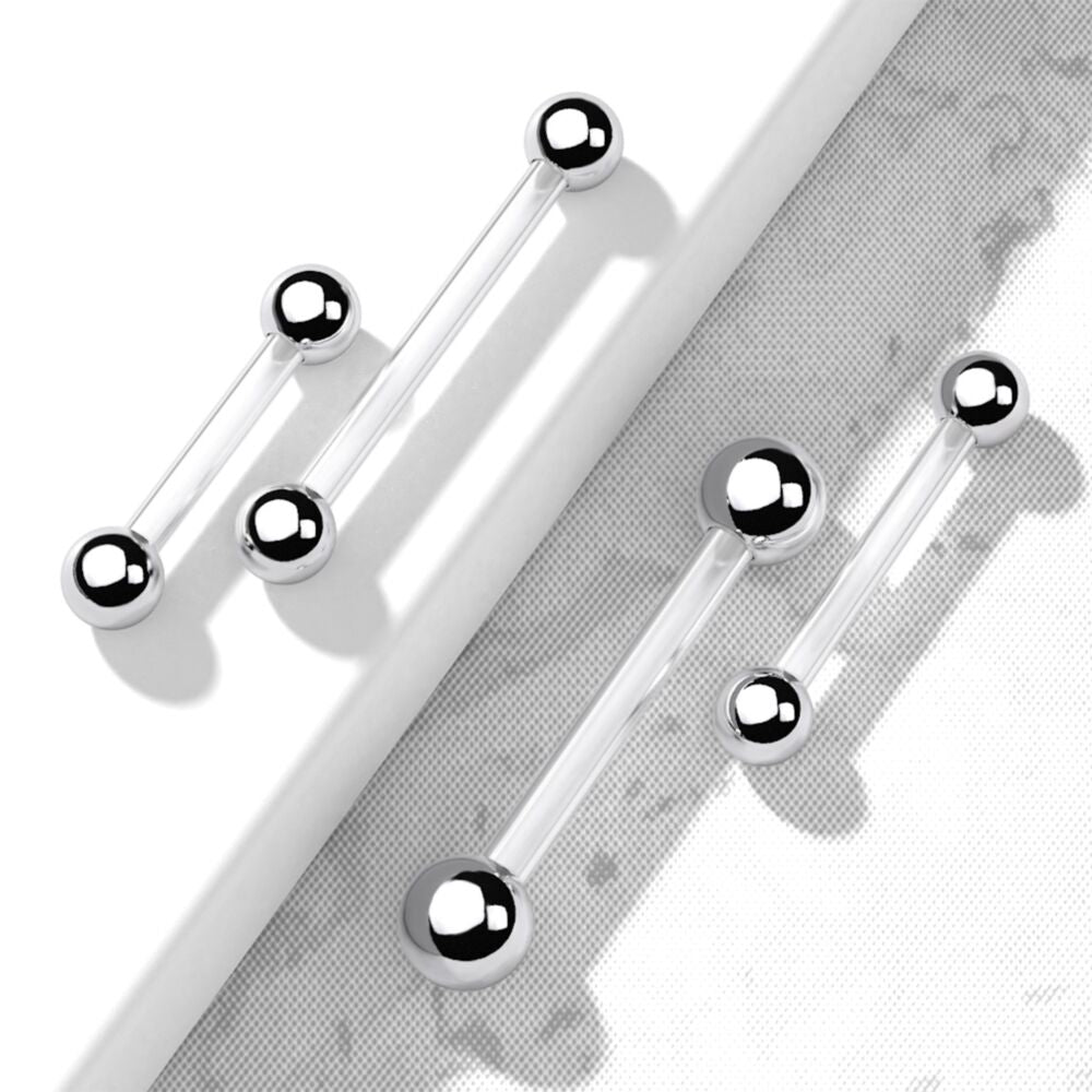 Bioflex PTFE Eyebrow with 316L.S.Steel Ball Ends