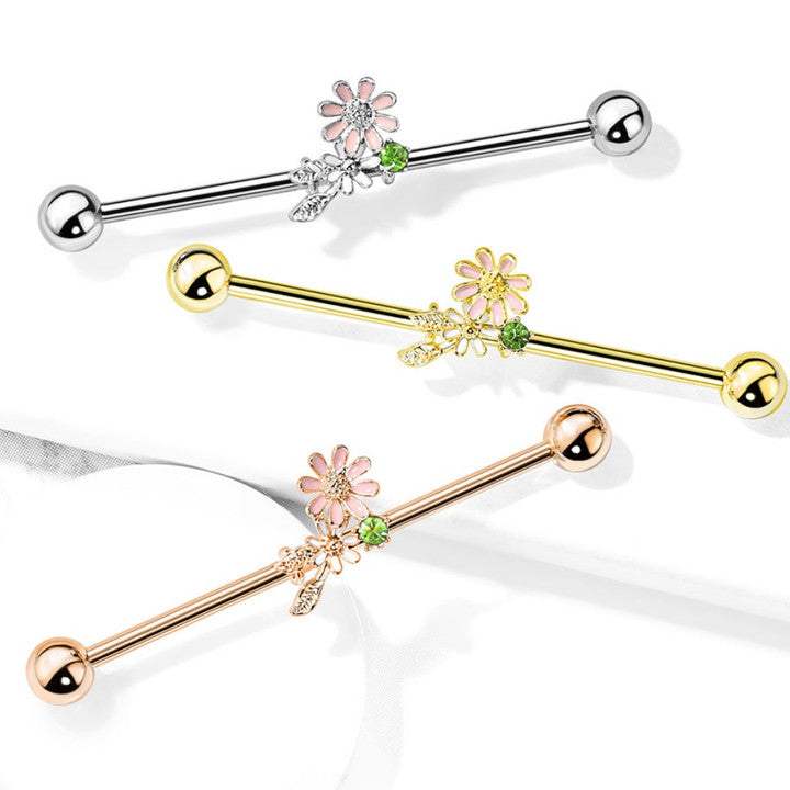 316L Surgical Steel Flowers and Leaves 316L Surgical Steel Industrial...