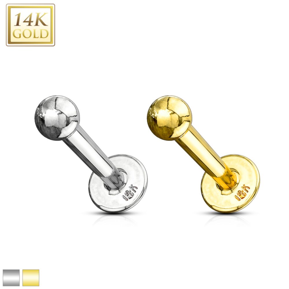 14KT Gold 14K Gold LabretMonroe