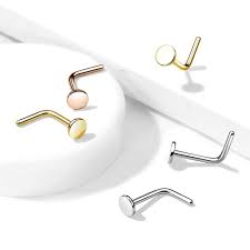 Circular Flat Top 316L Surgical Steel