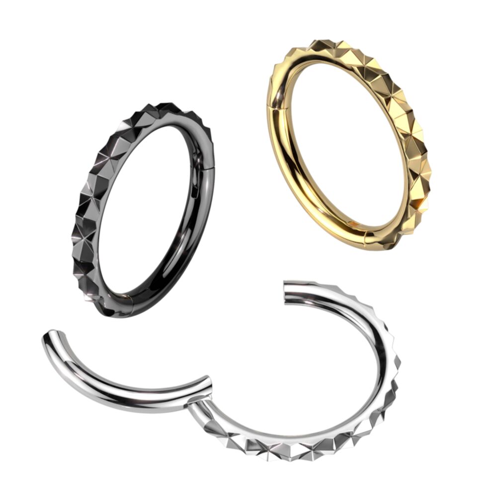 High Quality Precision 316L Surgical Steel Outward Facing X Faceted...